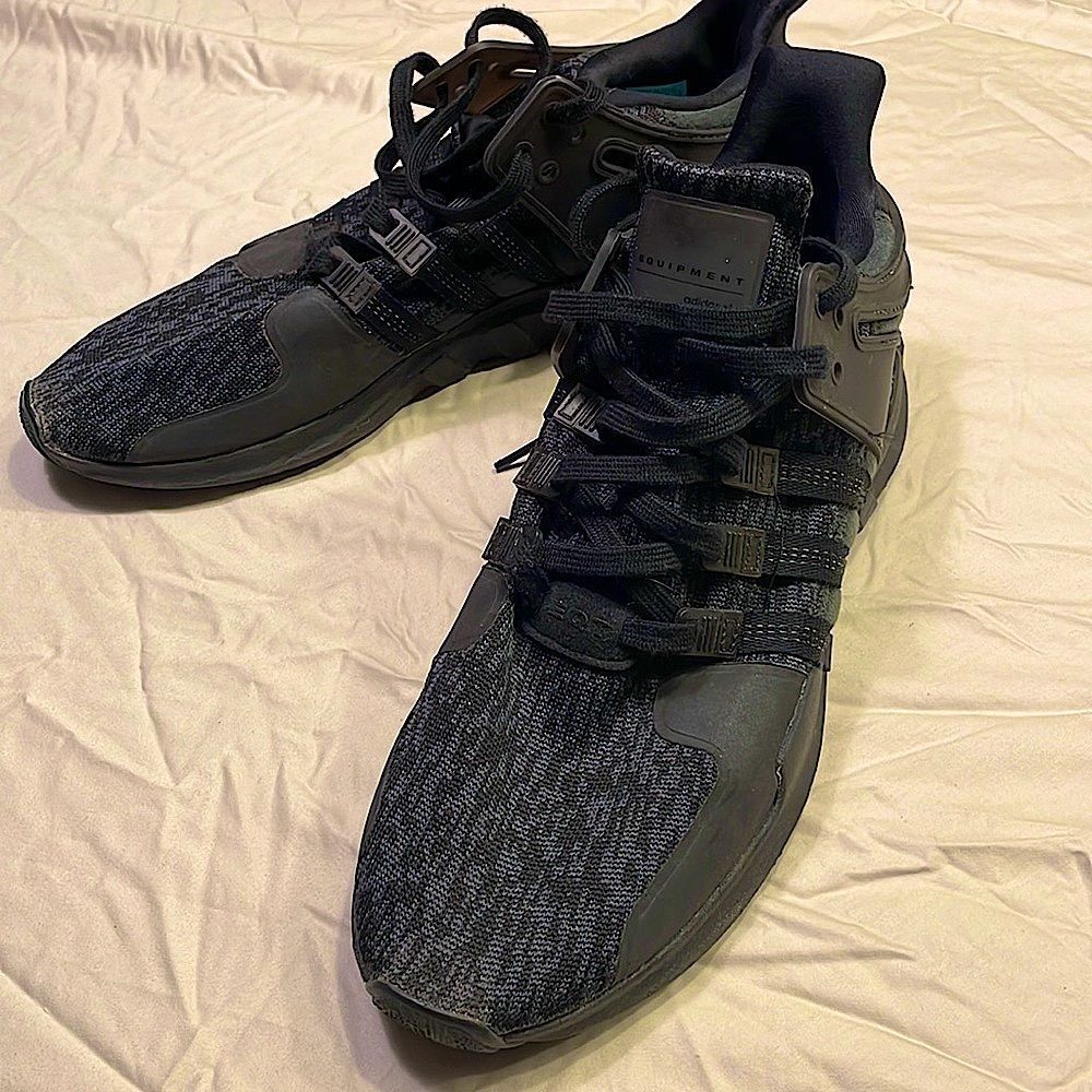 Black Adidas EQT Sneakers